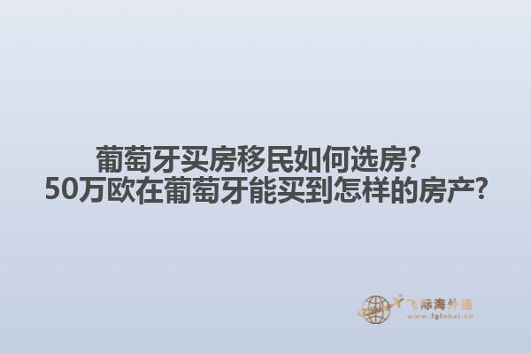 葡萄牙买房移民如何选房？50万欧在葡萄牙能买到怎样的房产?