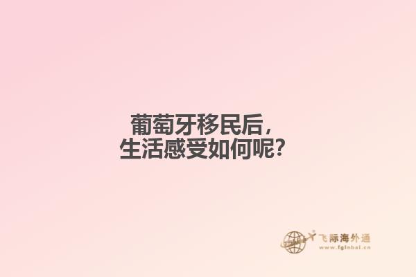 葡萄牙移民后，生活感受如何呢？