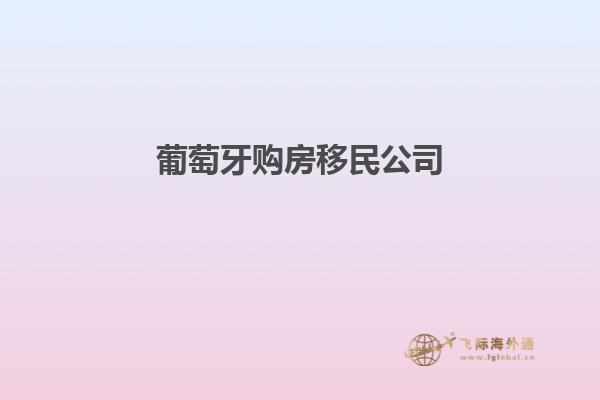 葡萄牙购房移民公司