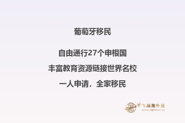 葡萄牙投资移民费用清单