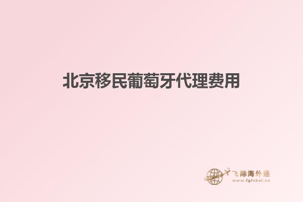 北京移民葡萄牙代理费用