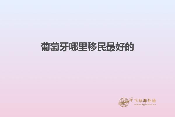 葡萄牙哪里移民最好的