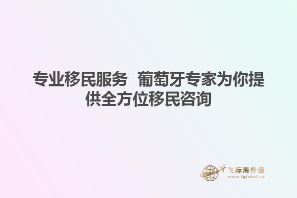 专业移民服务  葡萄牙专家为你提供全方位移民咨询