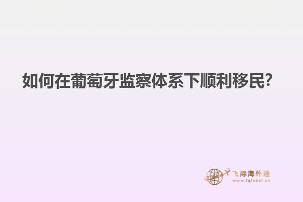 如何在葡萄牙监察体系下顺利移民？