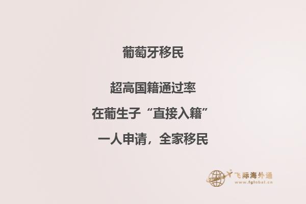 葡萄牙移民的简明流程图解