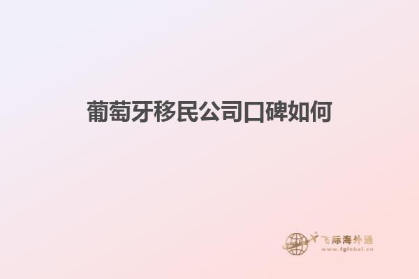 葡萄牙移民公司口碑如何