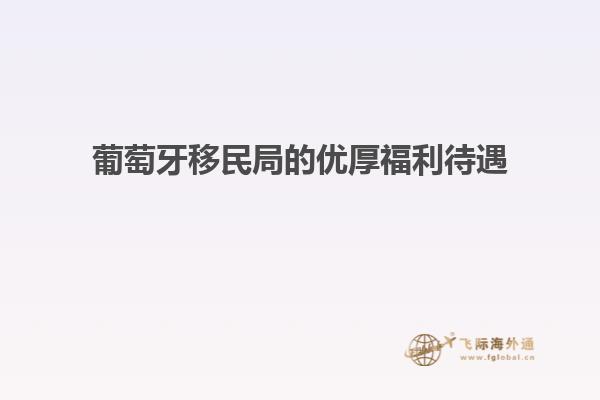 葡萄牙移民局的优厚福利待遇