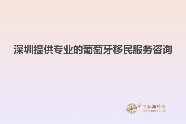 深圳提供专业的葡萄牙移民服务咨询