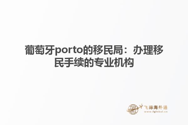 葡萄牙porto的移民局：办理移民手续的专业机构