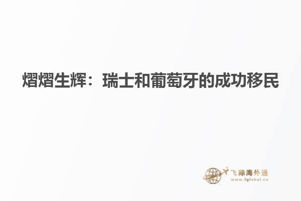 熠熠生辉：瑞士和葡萄牙的成功移民
