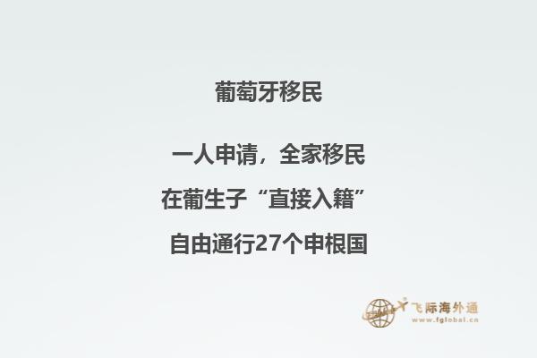 葡萄牙移民的其他优势是什么