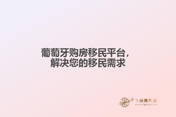 葡萄牙购房移民平台，解决您的移民需求