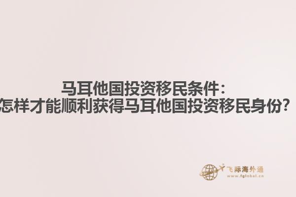 马耳他国投资移民条件：怎样才能顺利获得马耳他国投资移民身份？