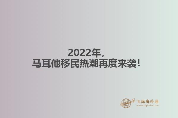 2022年，马耳他移民热潮再度来袭！