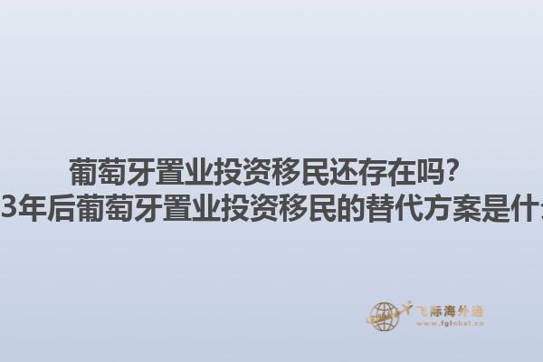 葡萄牙置业投资移民还存在吗？2023年后葡萄牙置业投资移民的替代方案是什么？1.jpg