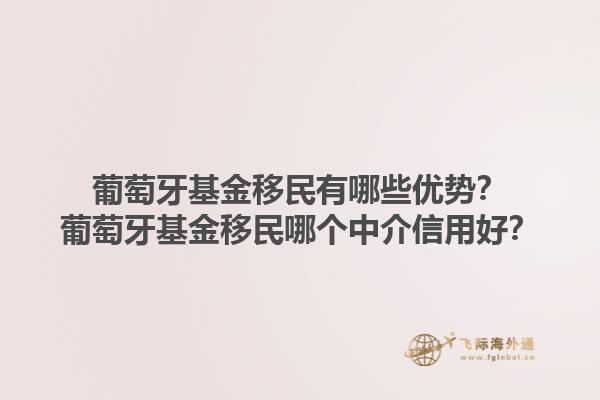 葡萄牙基金移民有哪些优势？葡萄牙基金移民哪个中介信用好？1.jpg