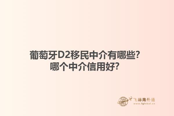 葡萄牙D2移民中介有哪些？哪个中介信用好？1.jpg