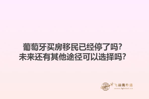 葡萄牙买房移民已经停了吗？未来还有其他途径可以选择吗？