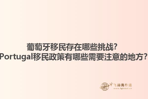 葡萄牙移民存在哪些挑战？ Portugal移民政策有哪些需要注意的地方？