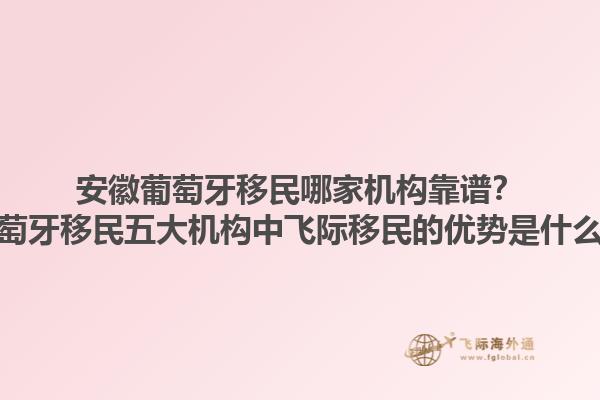 安徽葡萄牙移民哪家机构靠谱？葡萄牙移民五大机构中飞际移民的优势是什么？1.jpg