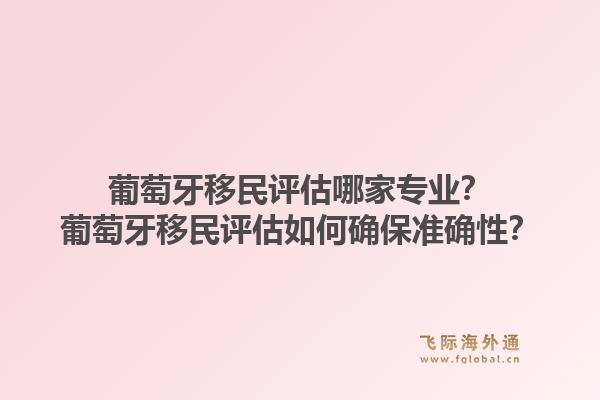 葡萄牙移民评估哪家专业?葡萄牙移民评估如何确保准确性?1.jpg