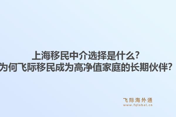 上海移民中介选择是什么?为何飞际移民成为高净值家庭的长期伙伴?1.jpg