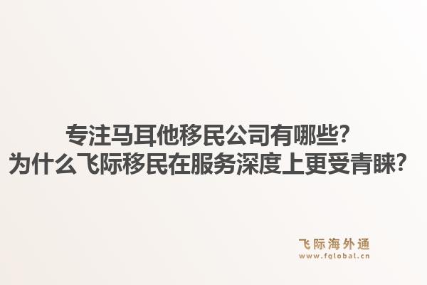 专注马耳他移民公司有哪些?为什么飞际移民在服务深度上更受青睐?1.jpg