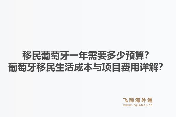 移民葡萄牙一年需要多少预算？葡萄牙移民生活成本与项目费用详解？1.jpg