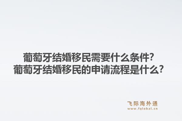 葡萄牙结婚移民需要什么条件？葡萄牙结婚移民的申请流程是什么？1.jpg