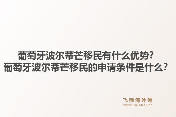 葡萄牙波尔蒂芒移民有什么优势?葡萄牙波尔蒂芒移民的申请条件是什么?1.jpg