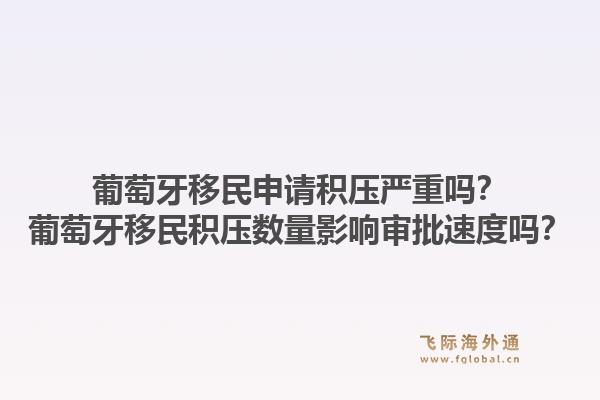 葡萄牙移民申请积压严重吗？葡萄牙移民积压数量影响审批速度吗？1.jpg