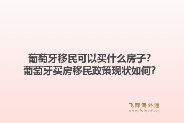 葡萄牙移民可以买什么房子？葡萄牙买房移民政策现状如何？1.jpg