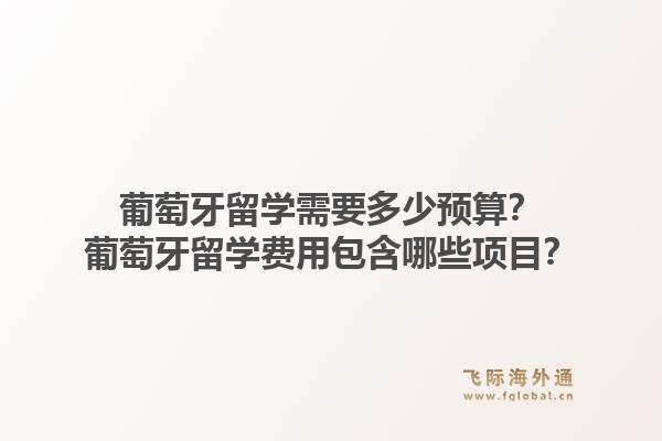 葡萄牙留学需要多少预算？葡萄牙留学费用包含哪些项目？1.jpg