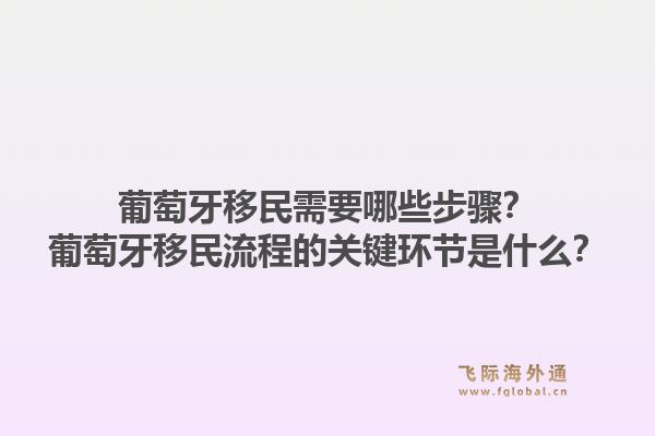 葡萄牙移民需要哪些步骤？葡萄牙移民流程的关键环节是什么？1.jpg
