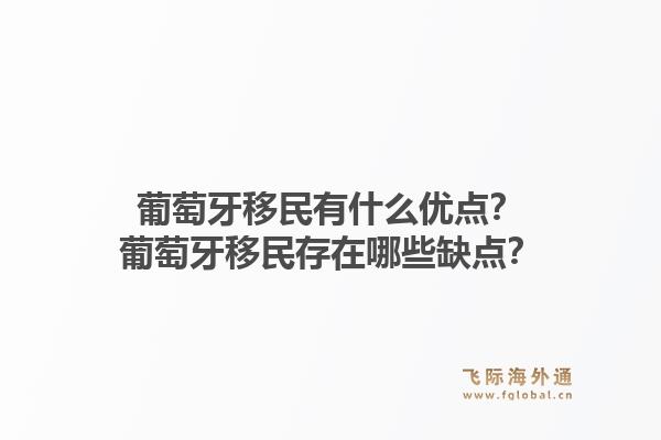 葡萄牙移民有什么优点？葡萄牙移民存在哪些缺点？1.jpg